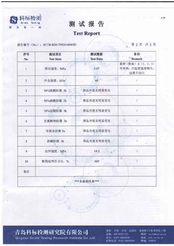 科標(biāo)檢測報(bào)告 科標(biāo)檢測報(bào)告